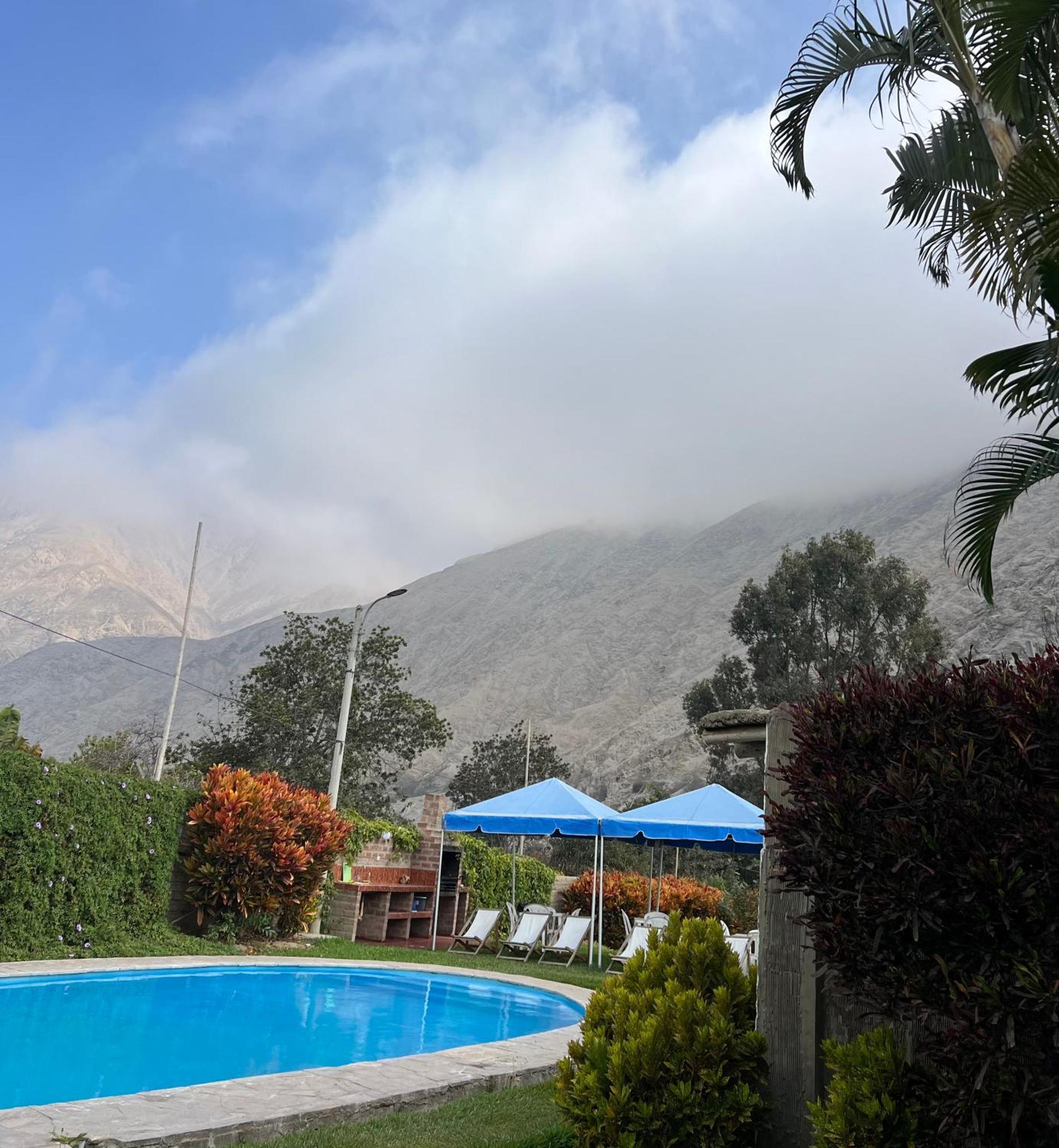 San Jeronimo River Lodge Lunahuaná Exteriör bild